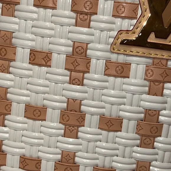 Louis Vuitton Capucine BB Heavenly Woven Satchel - Picture 6 of 12